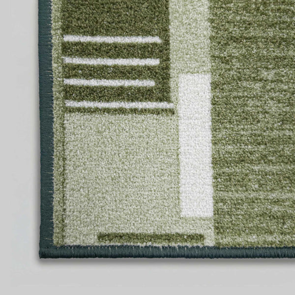 Montana Green rug corner