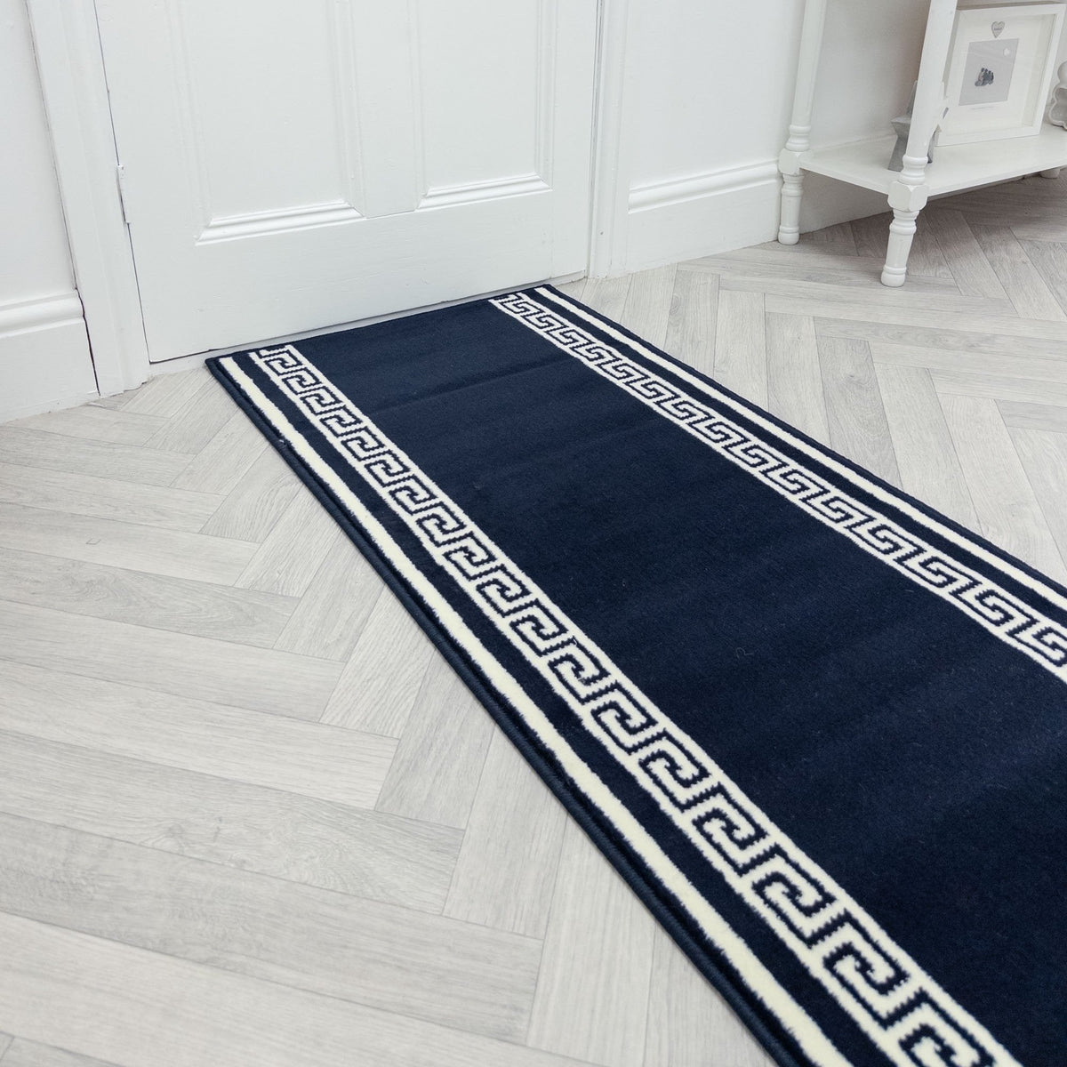 Key Blue  Rug Runner