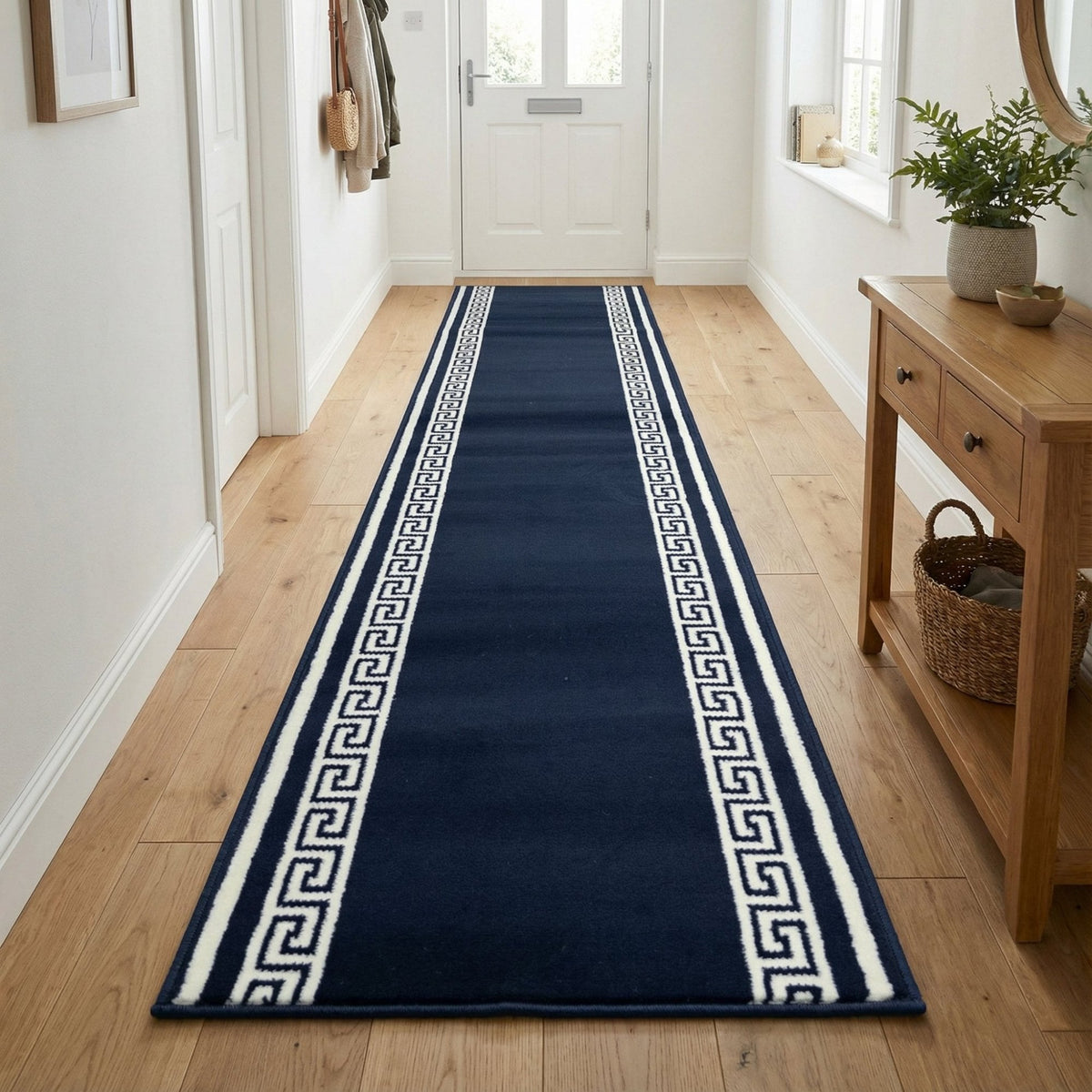 Key Blue  Hall Runner