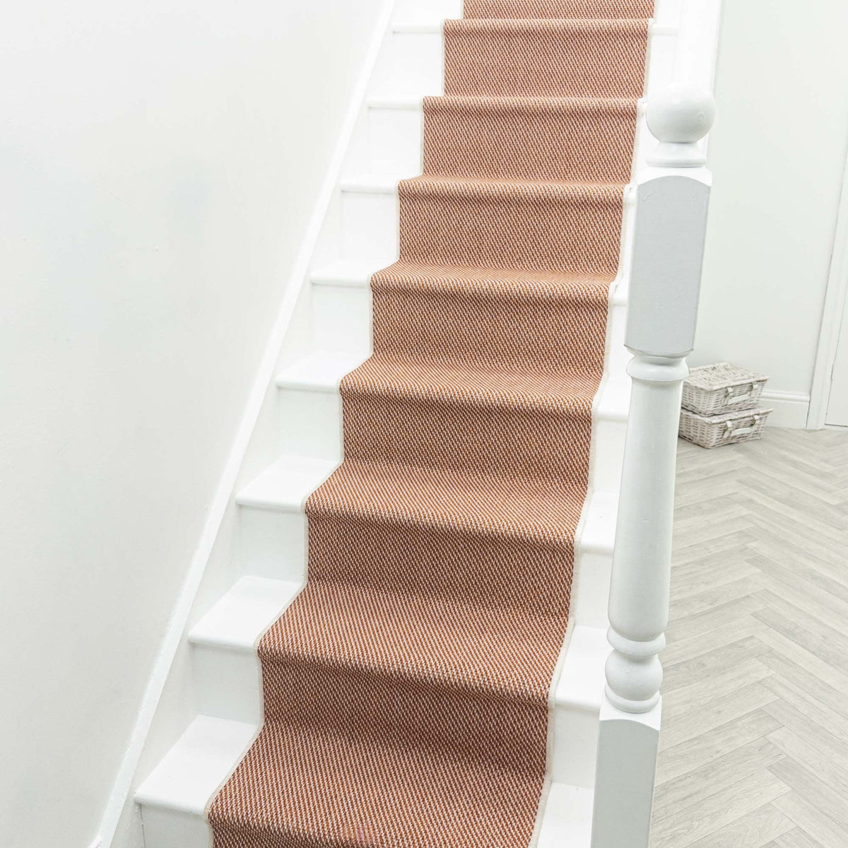 Coastal Terracotta A Stair Runner