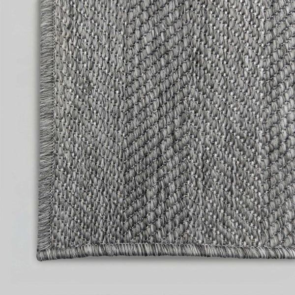 Stripes Grey Stair Runner