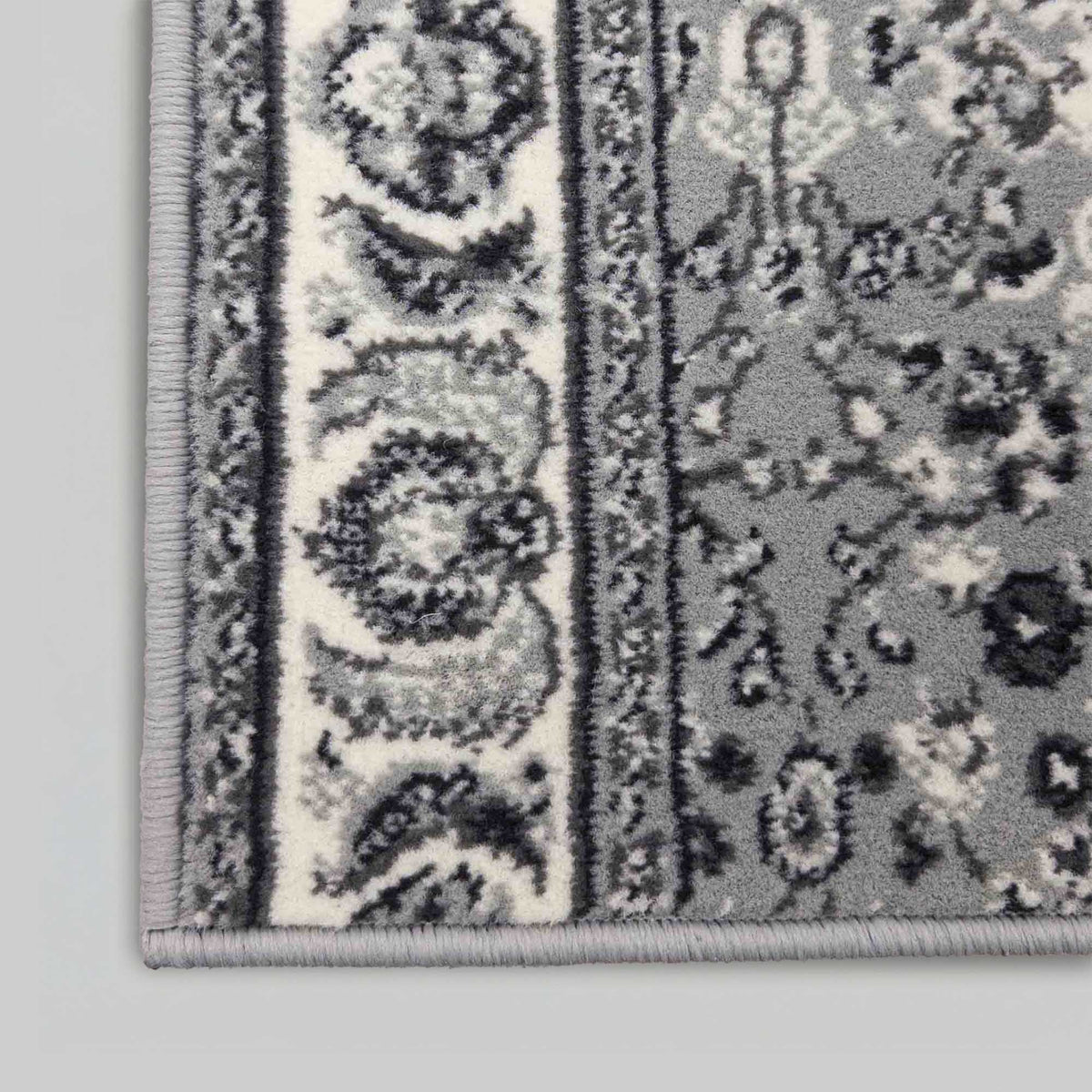 Kashan Grey Hall Runner