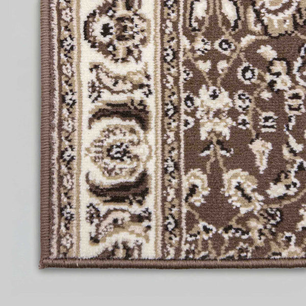Kashan Brown Stair Runner