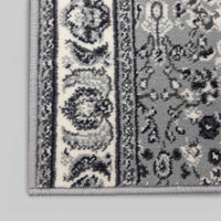 Kashan Grey Stair Runner