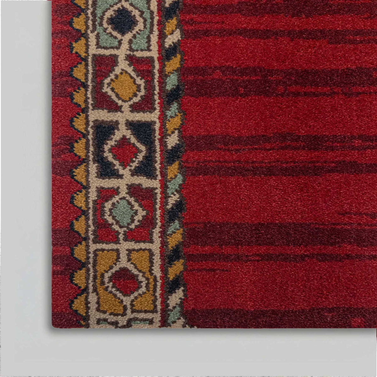 Qashqai Red 261001 Tapis d’escalier