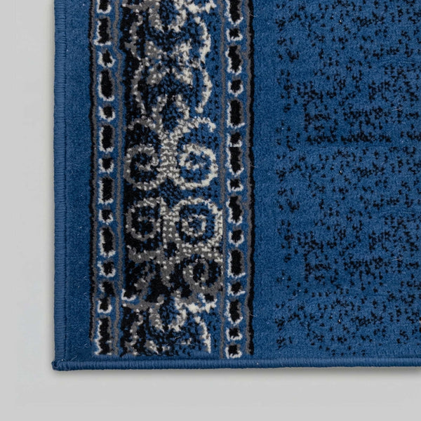 Tribal Blue Stair Runner