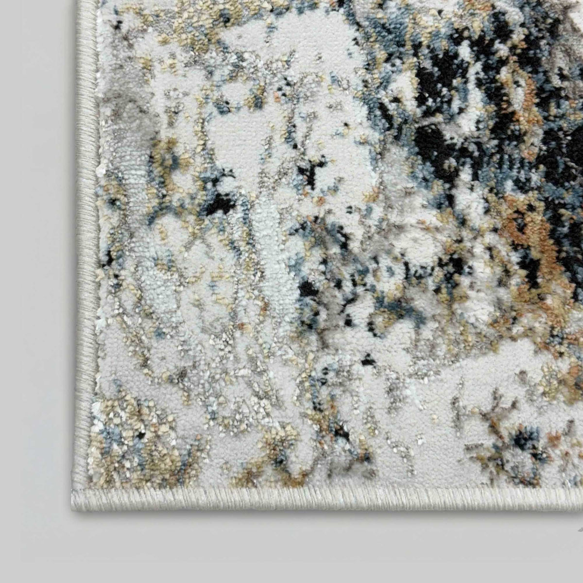 Reha Cream/Gray/Multi 1065-199 Stair Runner