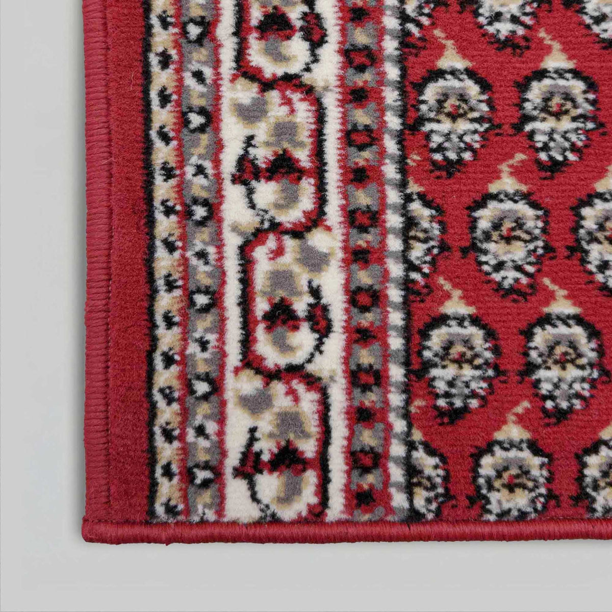 Peacock Red Stair Runner