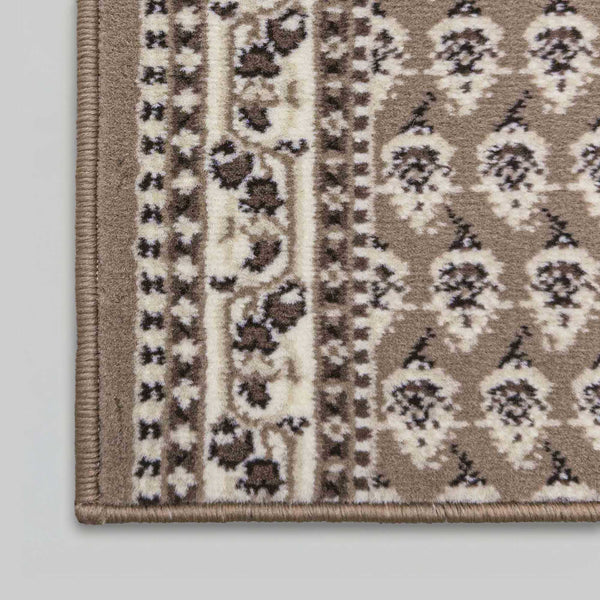 Peacock Beige Hall Runner