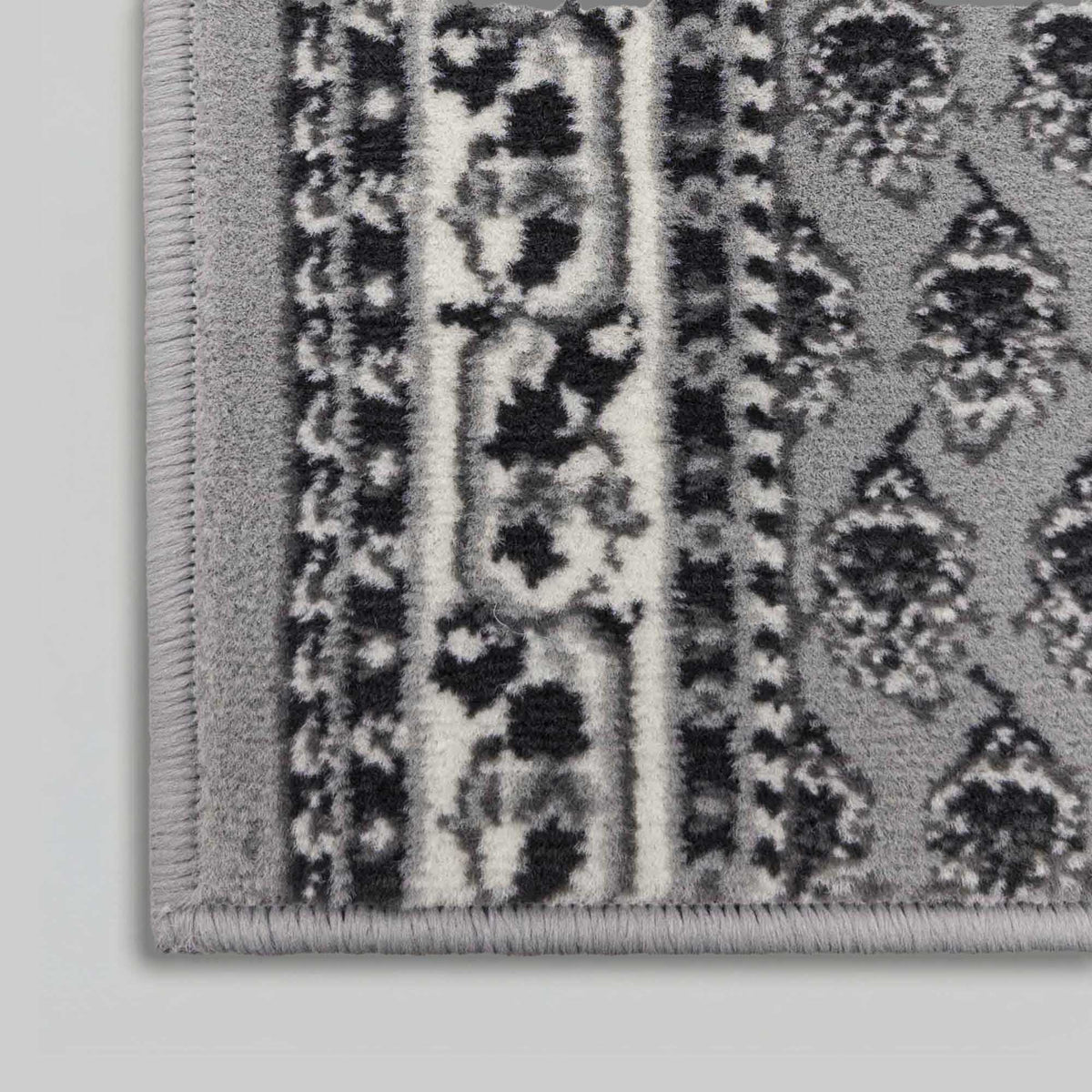 Peacock Grey Stair Runner
