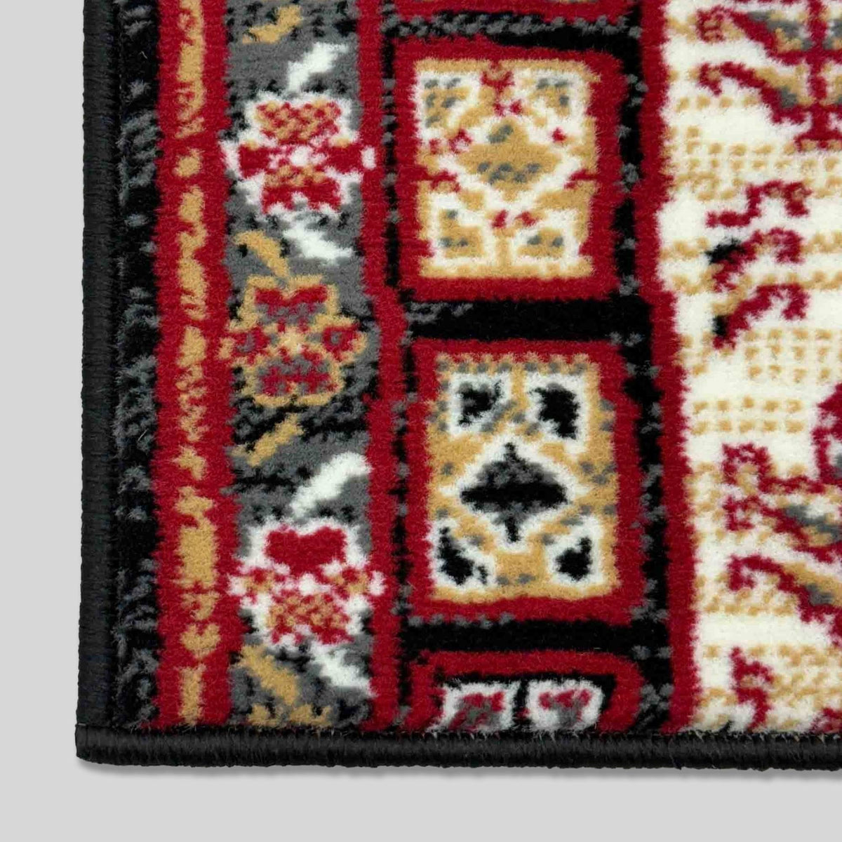 Mayan Black Stair Runner