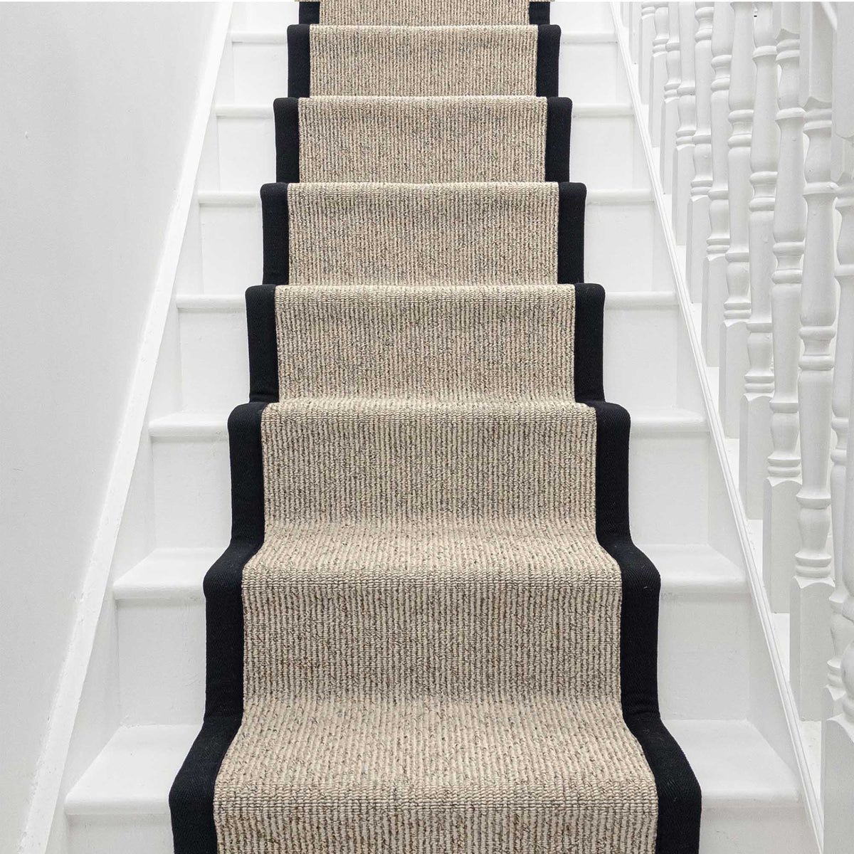 Country Linear Biscotti Tape Stair Runner