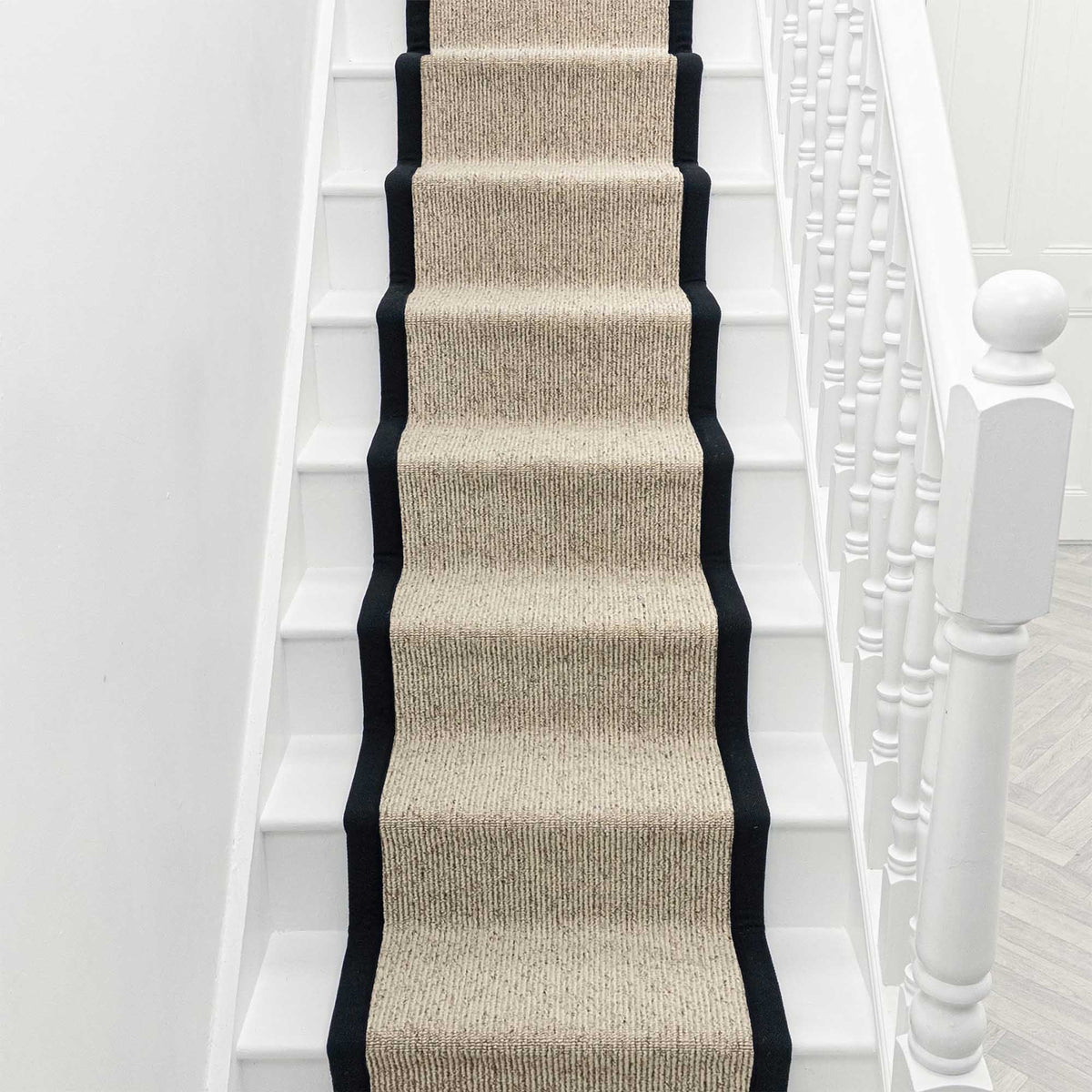 Country Linear Biscotti Tape Stair Runner