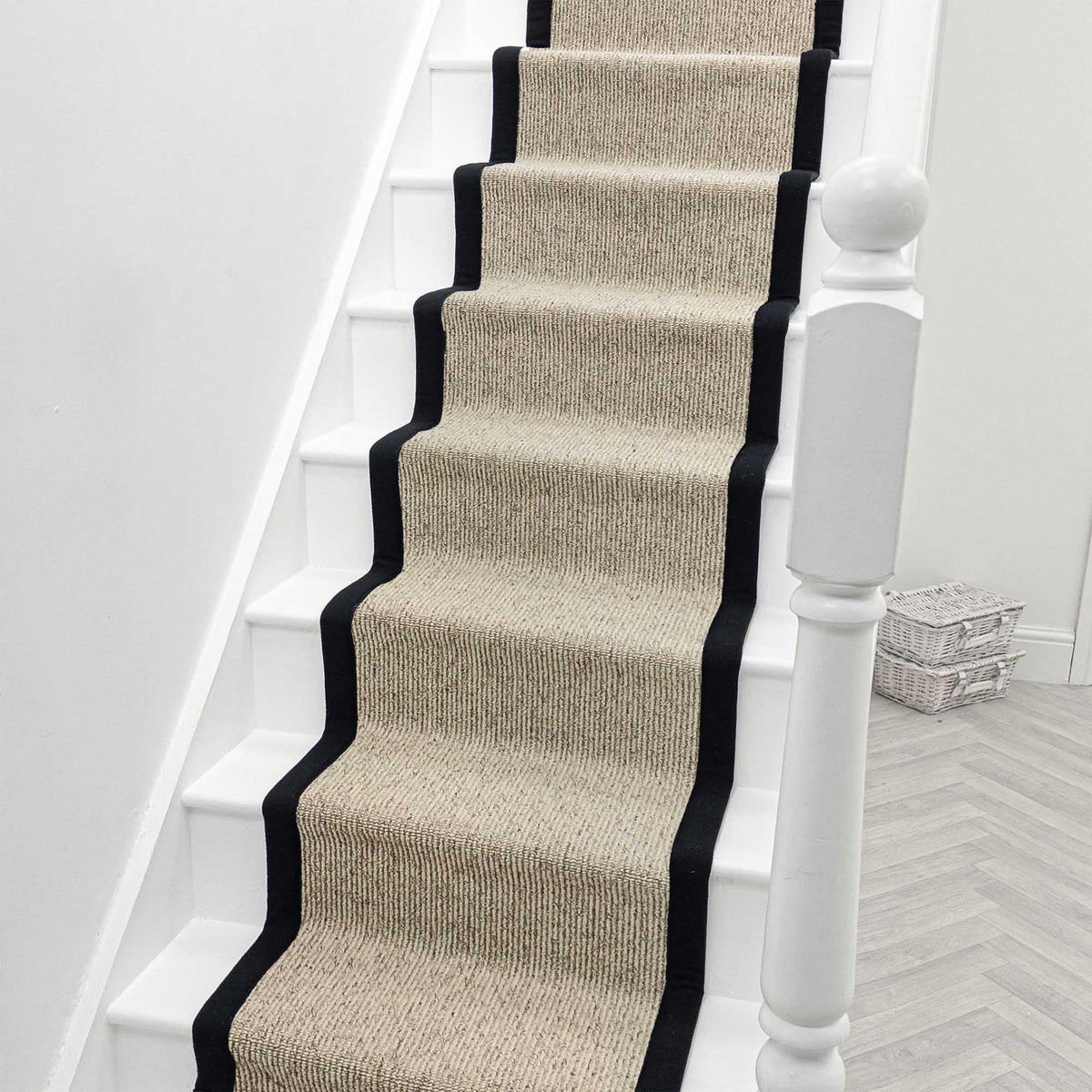 Country Linear Biscotti Tape Stair Runner