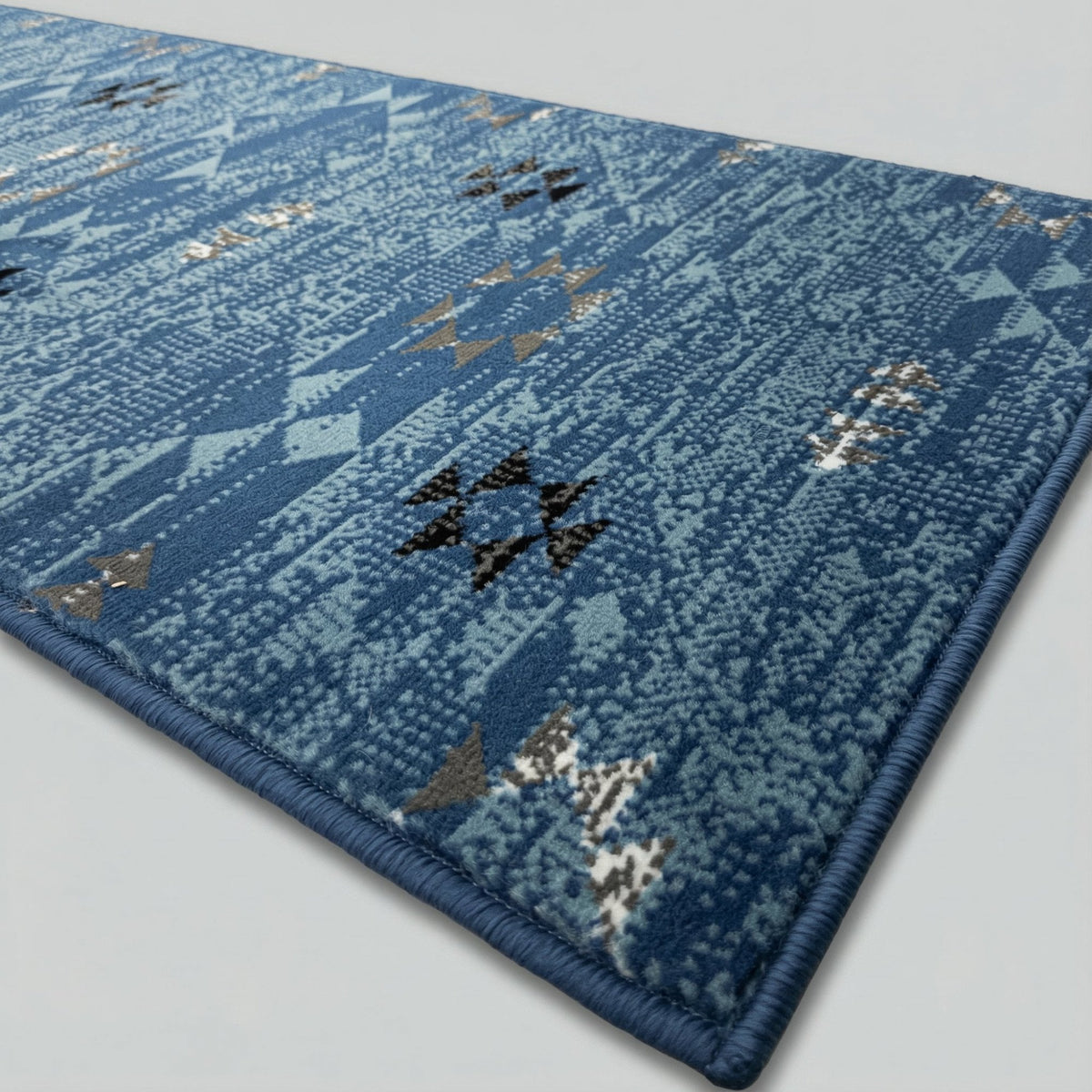 Andes Blue Kitchen Runner