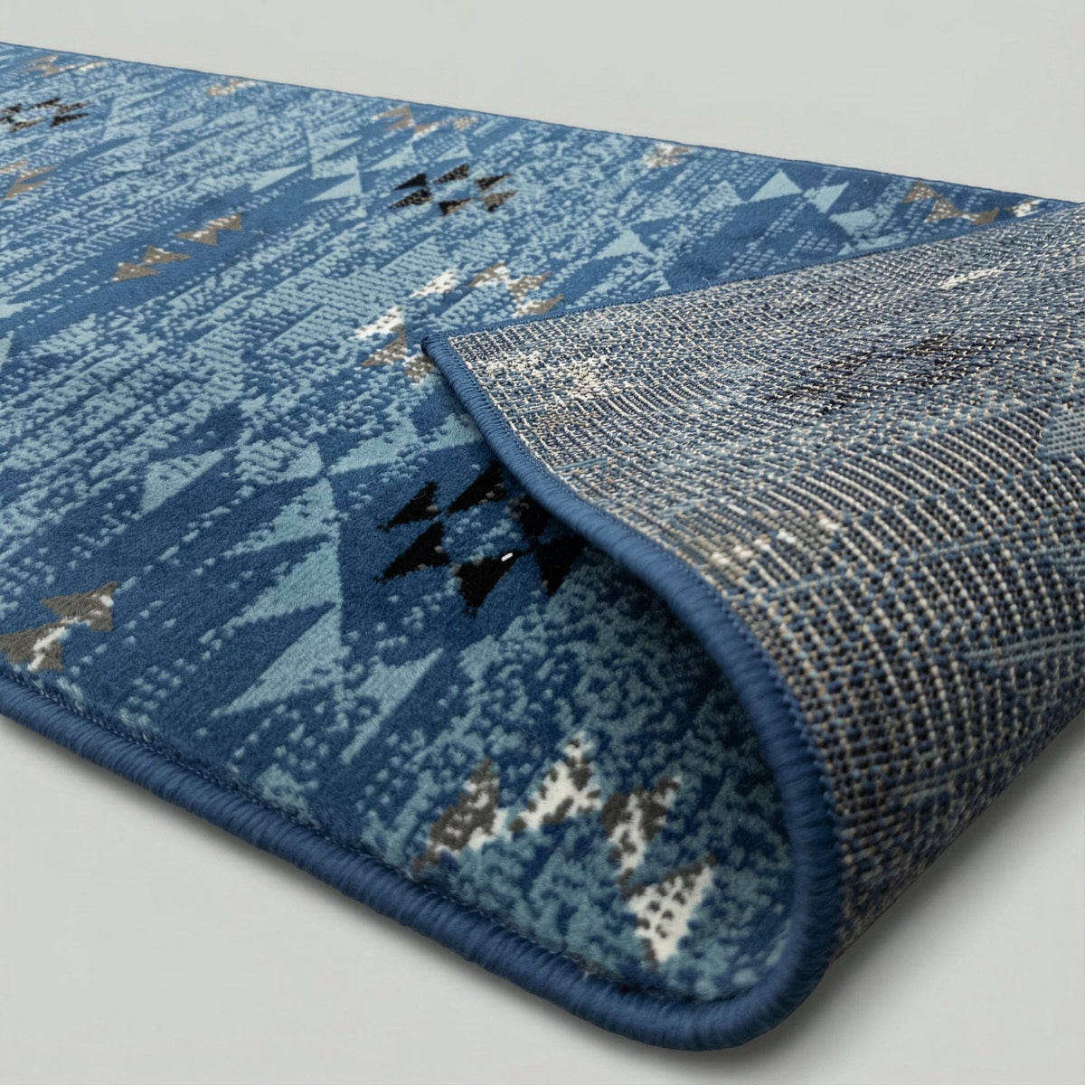 Andes Blue Kitchen Runner