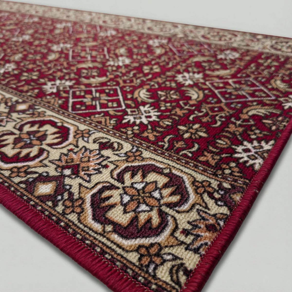 Bidjar Red Kitchen Carpet Runner