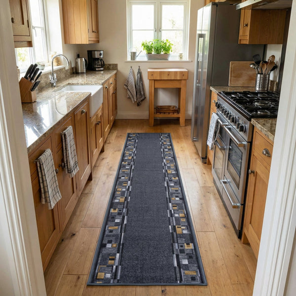 Bombay Graphite Tapis de Cuisine
