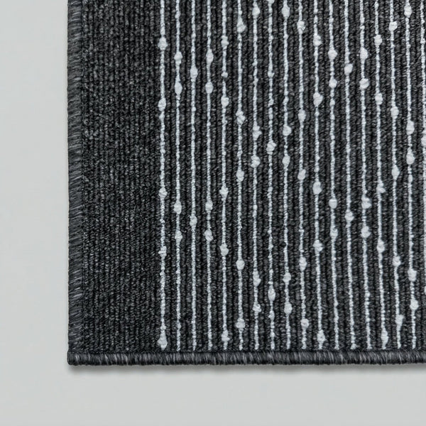 Boulevard Black Kitchen Runner