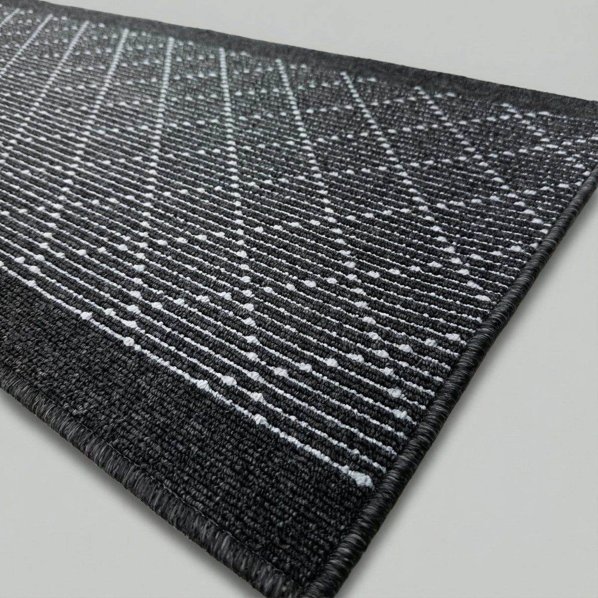 Boulevard Black Kitchen Runner