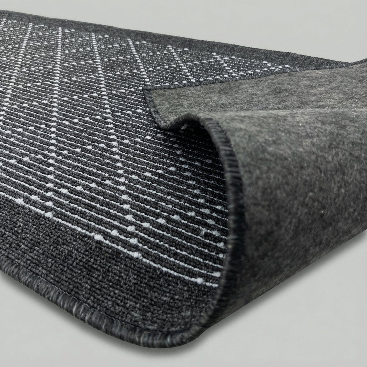 Boulevard Black Kitchen Runner