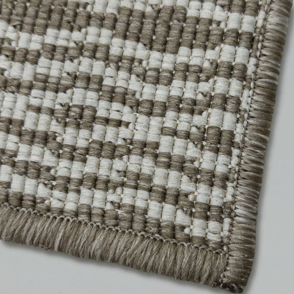 Cable Beige Kitchen Runner