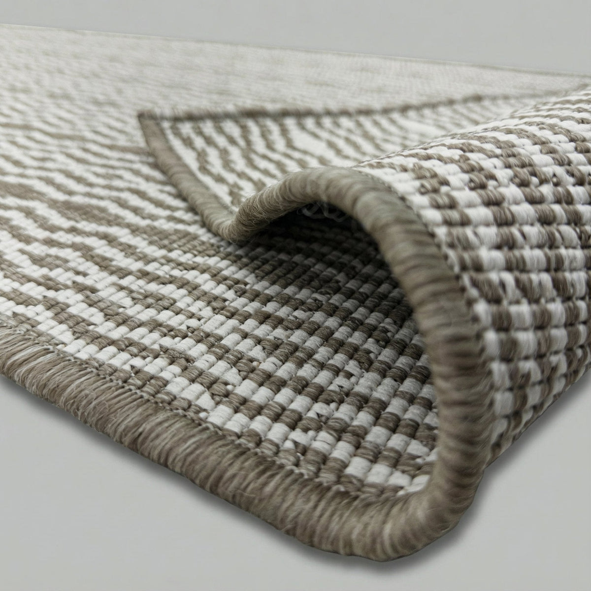 Cable Beige Kitchen Runner