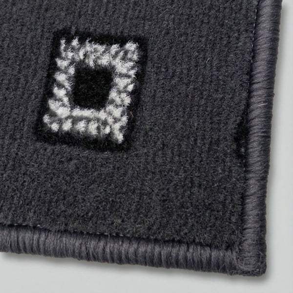 Caesar Dark Gray Kitchen Runner