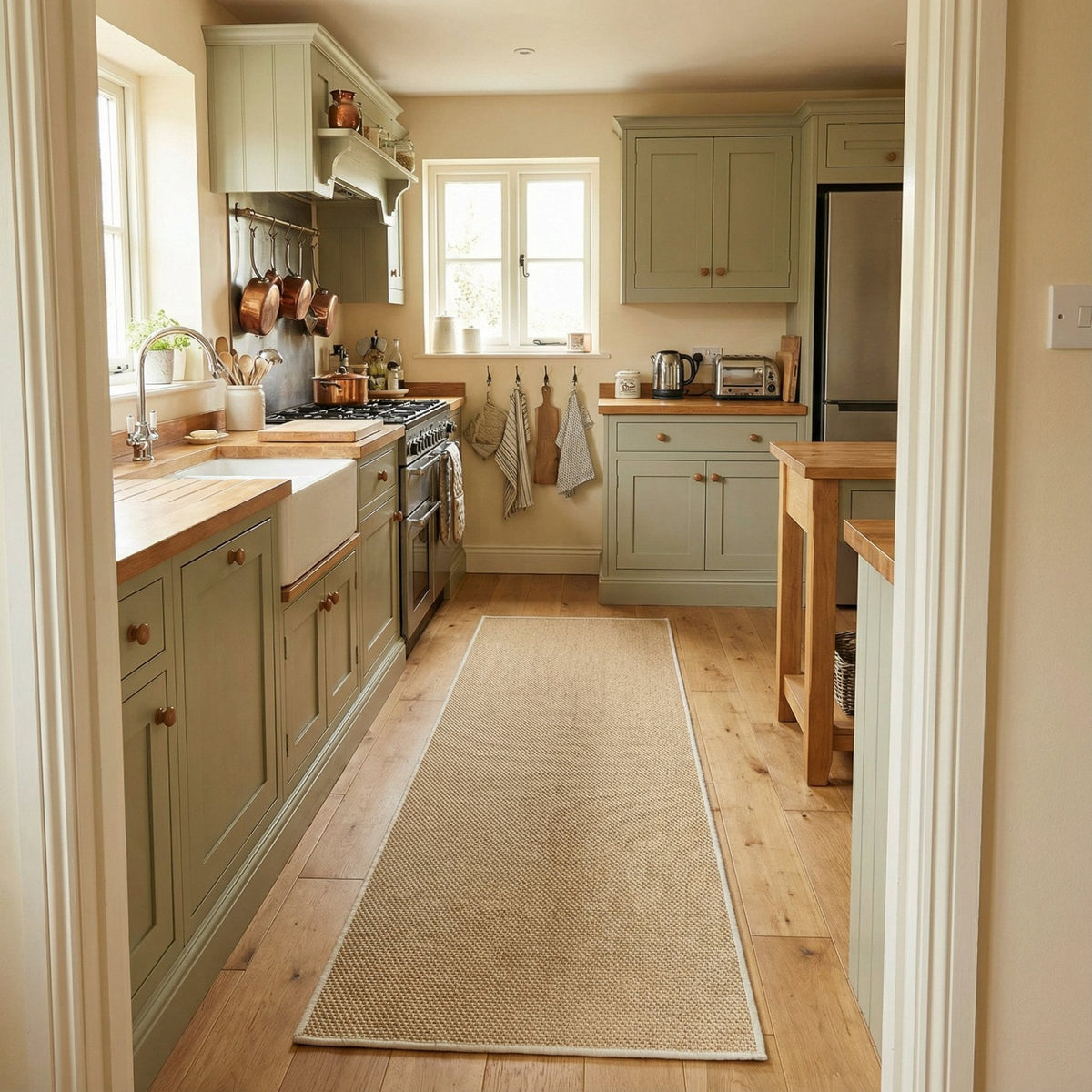 Coastal Ochre A Kitchen Runner