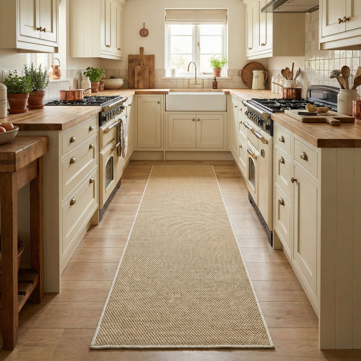 Coastal Ochre A Kitchen Runner
