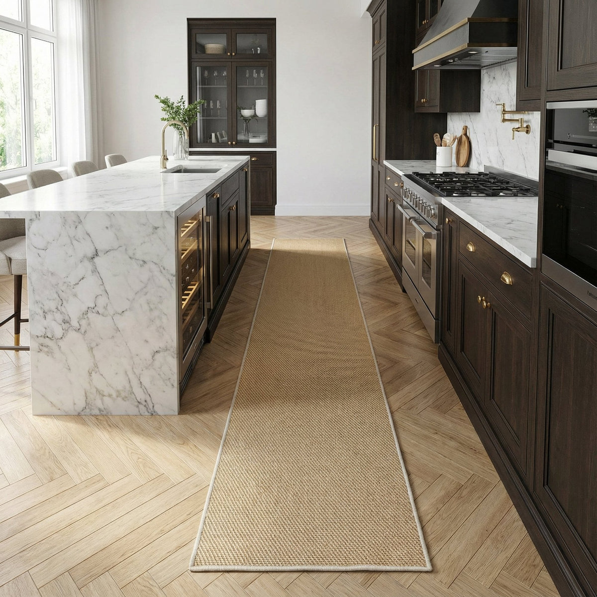 Coastal Ochre A Kitchen Runner