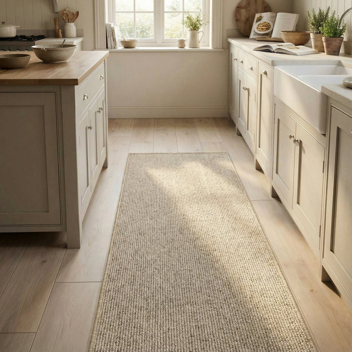 Country Linear Biscotti Kitchen Runner