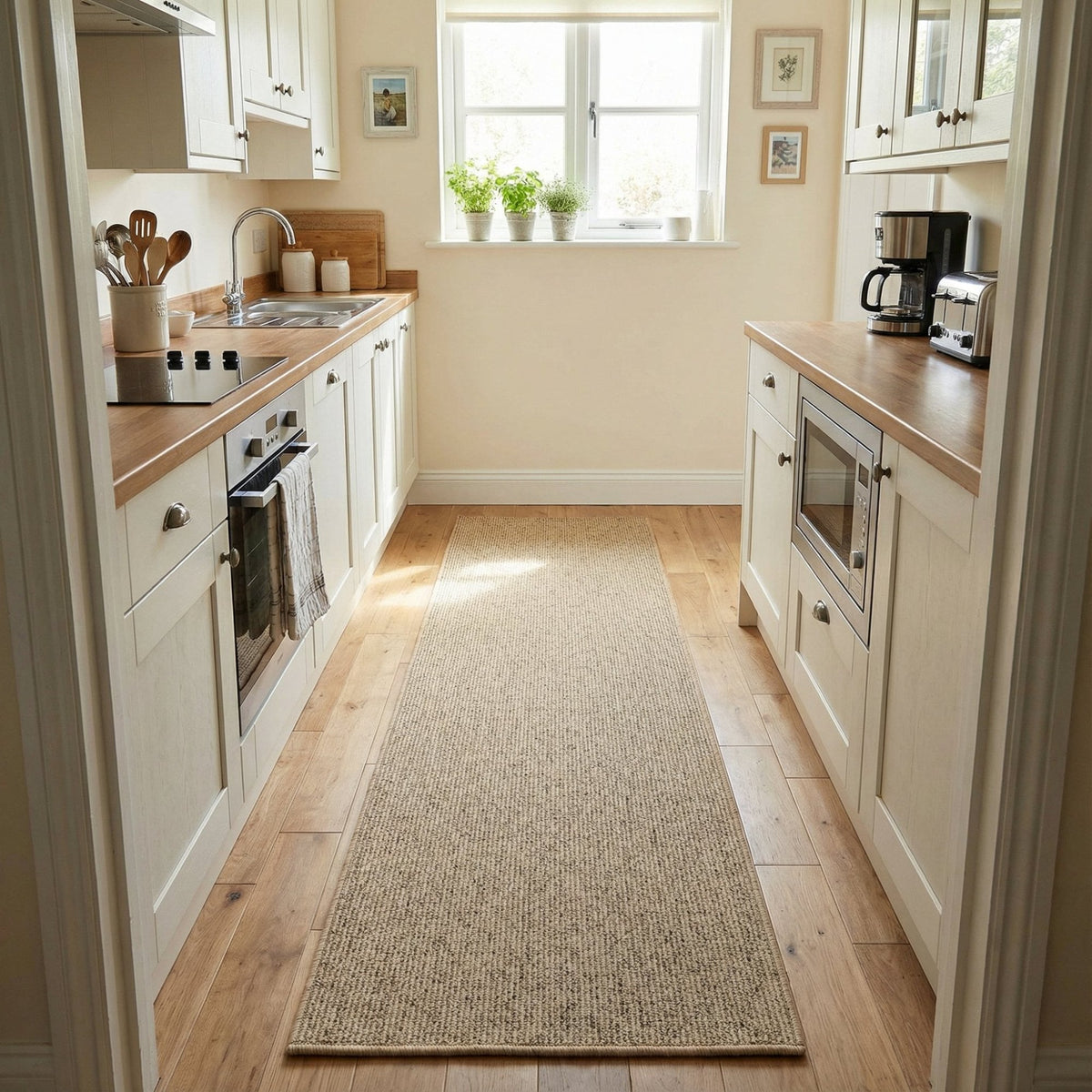 Country Linear Biscotti Kitchen Runner