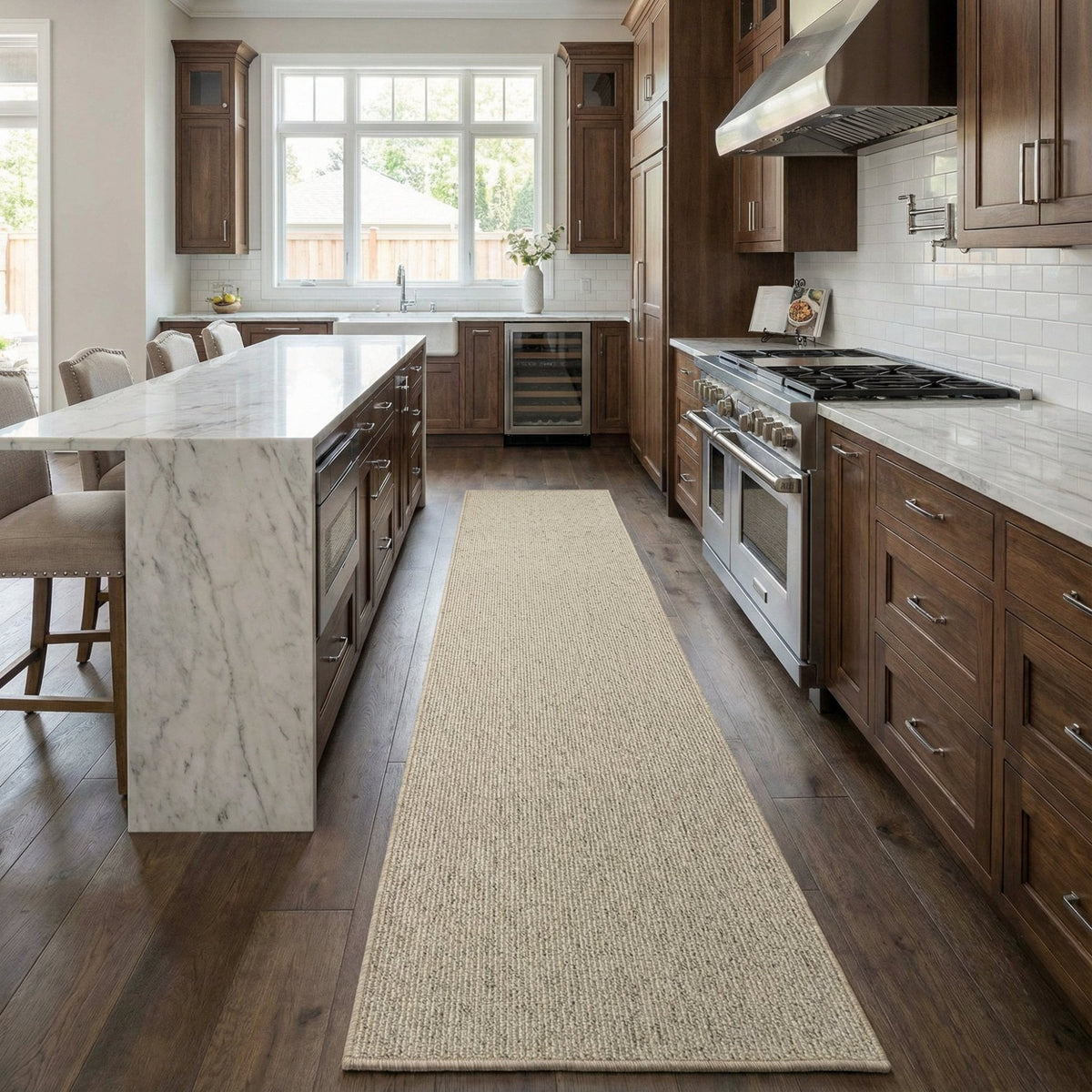 Country Linear Biscotti Kitchen Runner
