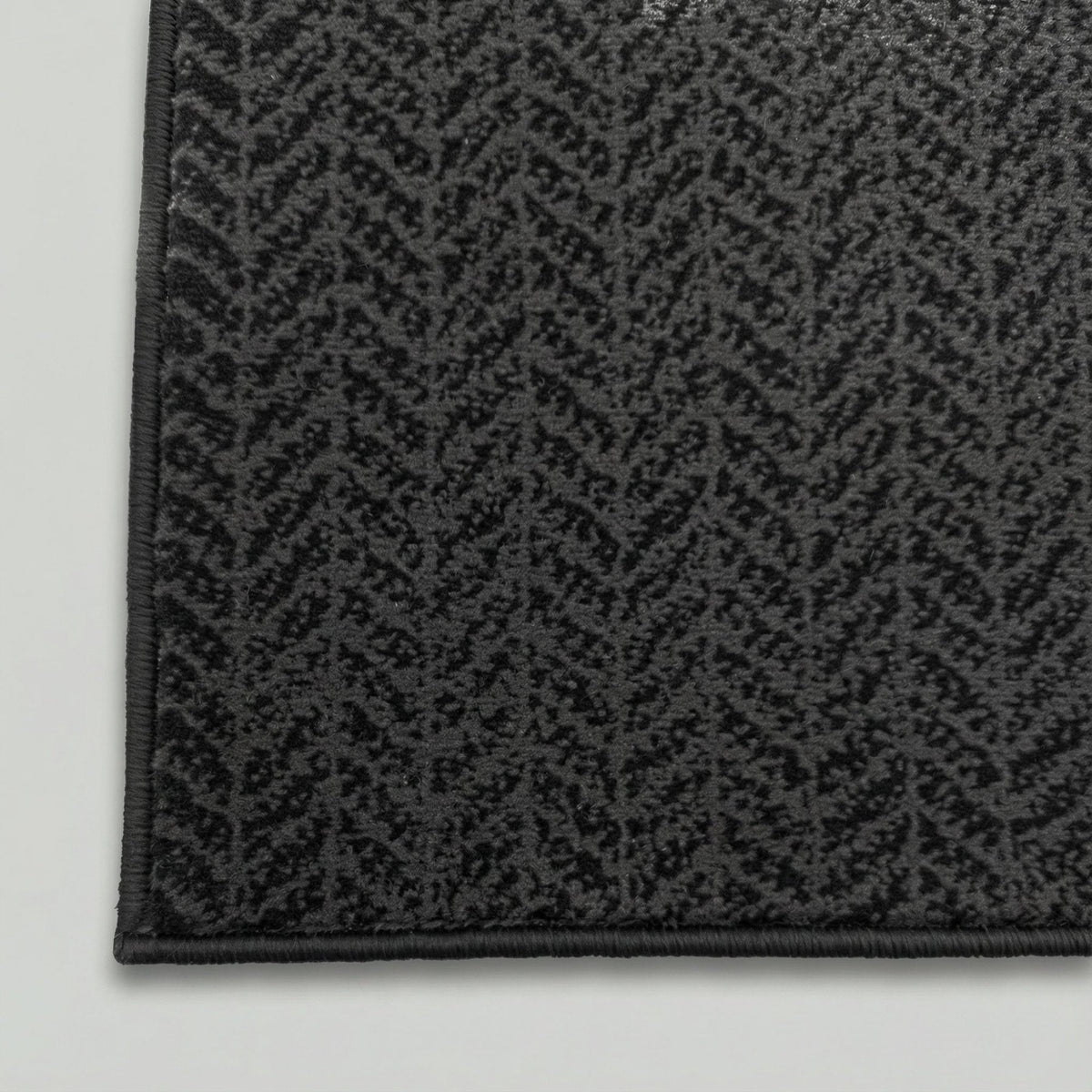 Empire Black Kitchen Runner
