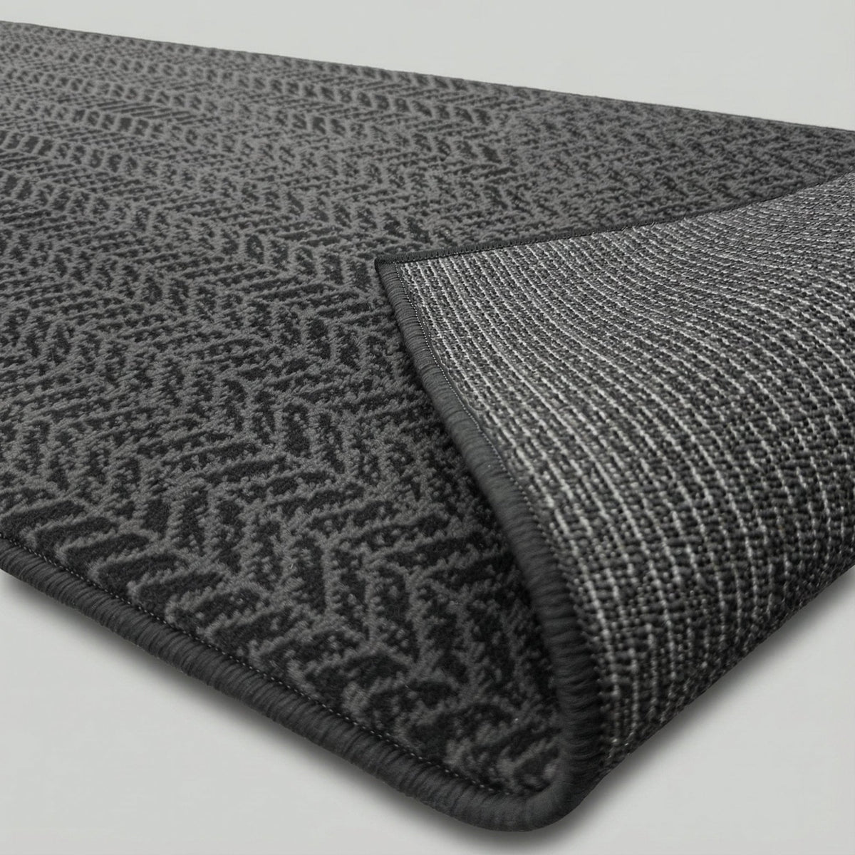 Empire Black Kitchen Runner