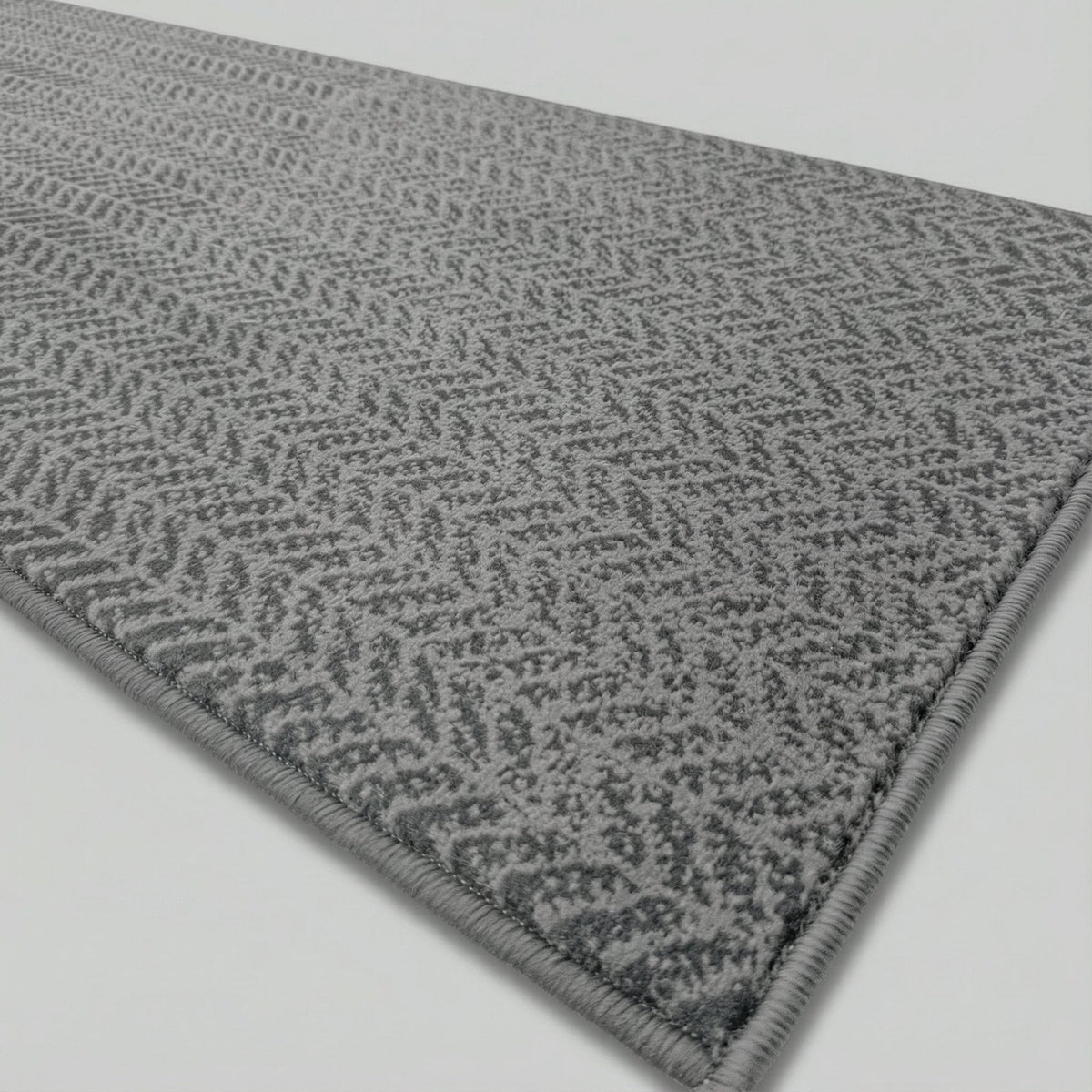 Empire Light Grey Kitchen Runner