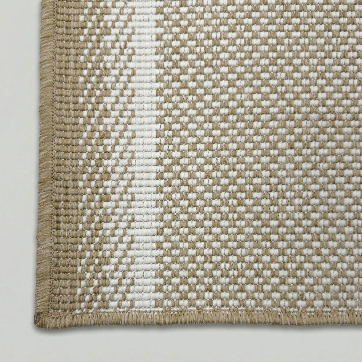 Geo Brown Kitchen Runner
