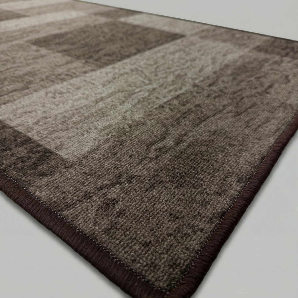 Icona Dark Brown Kitchen Carpet Runners