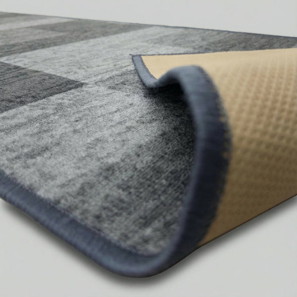 Icona Graphite Kitchen Carpet Runner