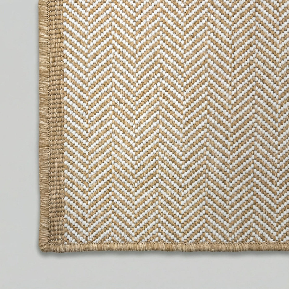 Illusion Beige Kitchen Runner