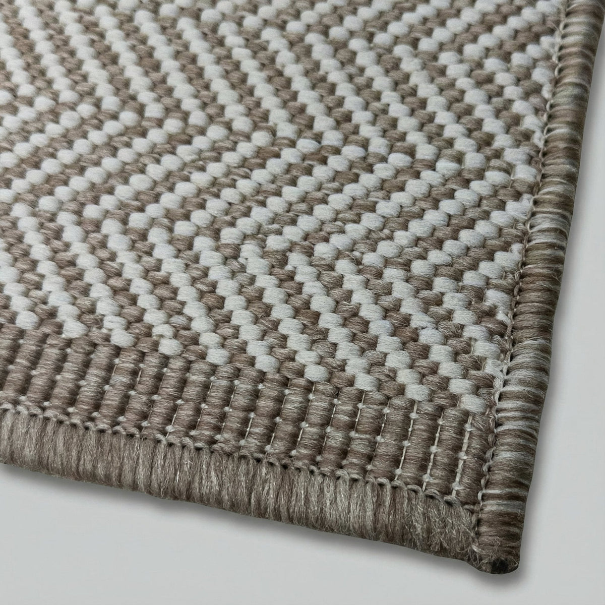 Illusion Brown A Kitchen Runner