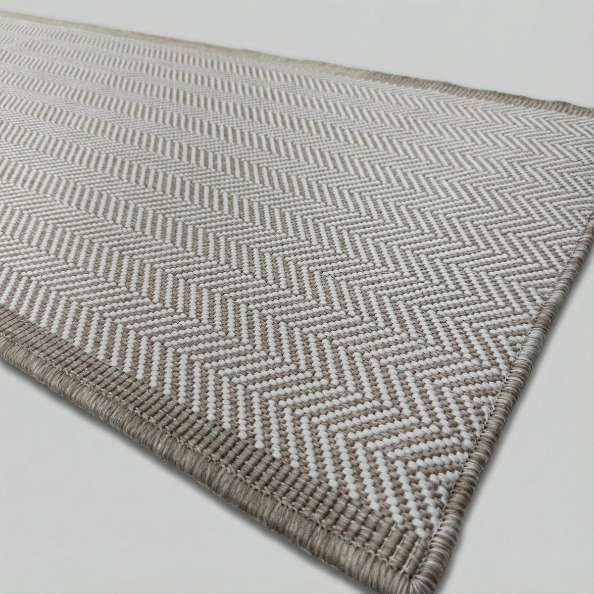 Illusion Brown A Kitchen Runner