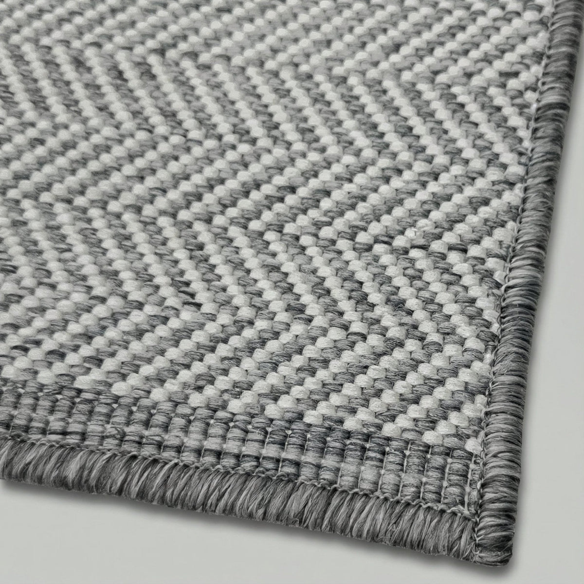 Illusion Grey A Kitchen Runner