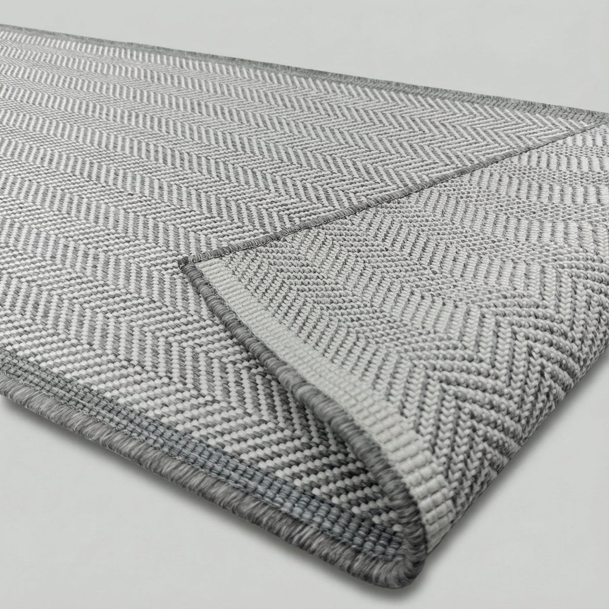 Illusion Grey A Kitchen Runner