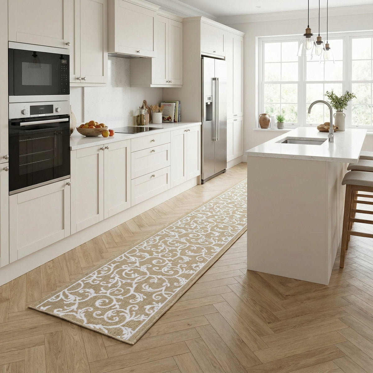 Ivy Brown Kitchen Runner
