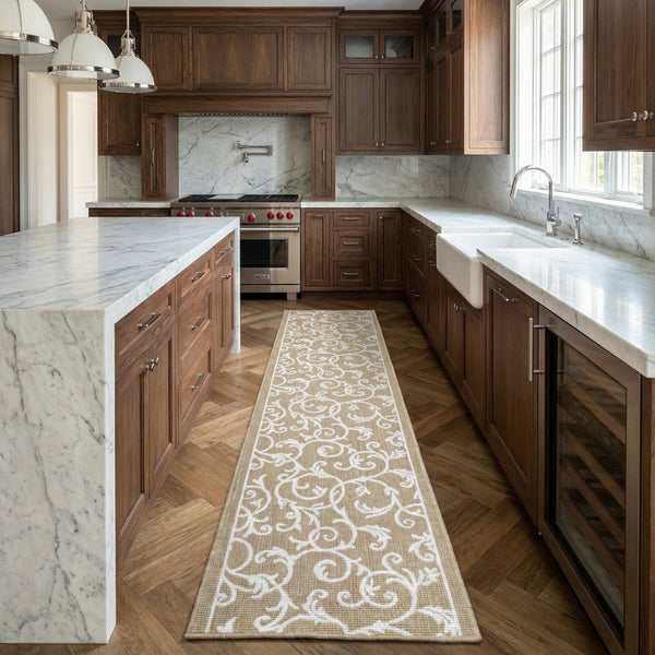 Ivy Brown Kitchen Runner