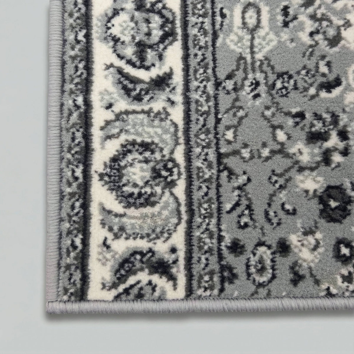Kashan Grey Kitchen Runner