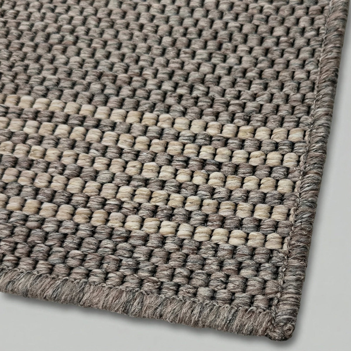 Natura Tweed Beige Kitchen Runner