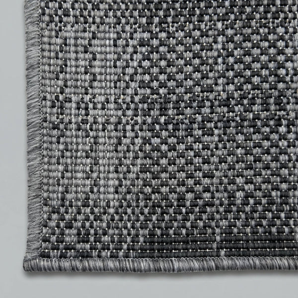 Plaid Black Kitchen Runner